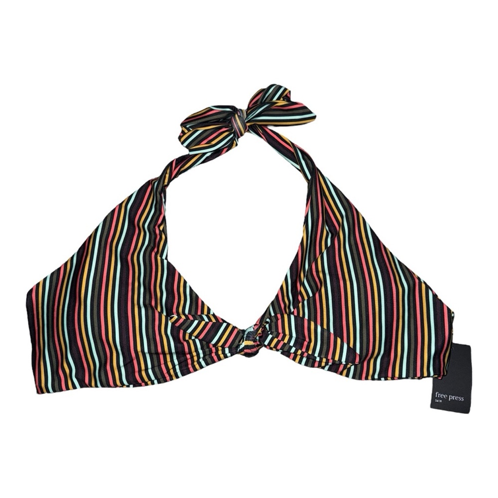 Free Press Multicolor Striped Top